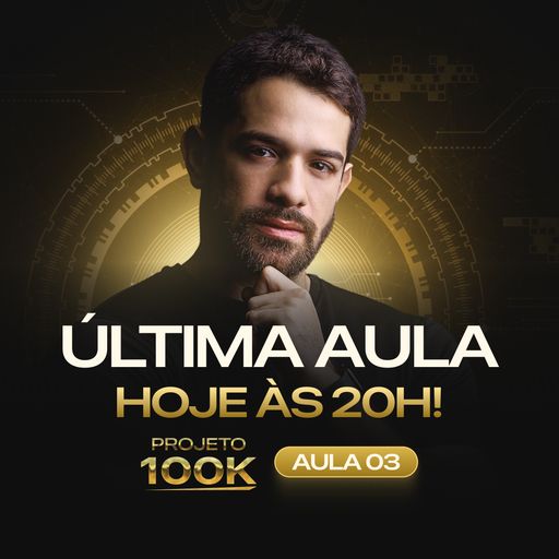 Imagem do grupo ÚLTIMA AULA - HOJE ÀS 20H! 💰