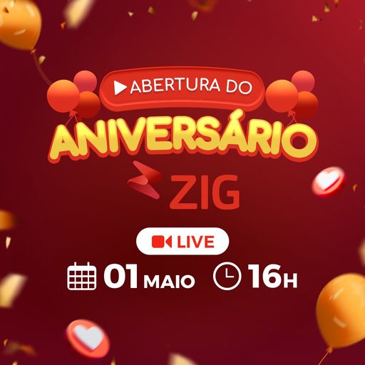 Imagem do grupo 🚨ANIVERSÁRIO ZIG🎉